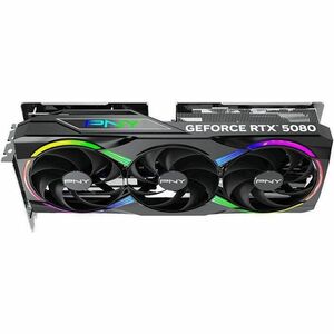 PNY NVIDIA GeForce RTX 5080 Graphic Card - 16 GB GDDR7 - Full-height - 7680 x 4320 - 2.30 GHz Core - 2.78 GHz Boost Clock 