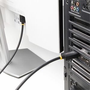 StarTech.com 3 m DisplayPort AV-Kabel - 1 - Cable for Audio-/Video-Gerät, Monitor, Computer, Hub, Externe GPU, Display, Do