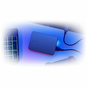 Toshiba Canvio Gaming 2 TB Portable Hard Drive - 2.5" External - Black, Dark Gray Metallic - Xbox, PlayStation, Gaming Con