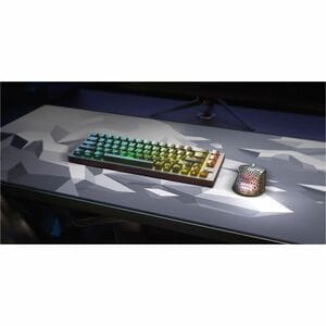 CHERRY XTRFY GP5 Extra Large Gaming Mouse Pad - 400 mm x 920 mm x 3 mm Dimension - Litus White - Rubber - Anti-slip - Mous