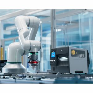 Zebra ZT411 Industrial, Manufacturing, Transportation & Logistic, Laboratory Thermal Transfer Printer - Monochrome - Deskt