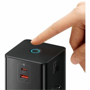 Ciabatta elettrica Baseus PowerCombo - 2 x USB tipo C - 1,50 m Cord - 1200 J Sovraccarico di energia - 16 A Attuale - 230 
