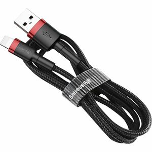 Cavo per trasferimento dati Baseus Cafule - 1 m Lightning/USB - Cable for Computer, Telefono Cellulare, Telefono - Estremi