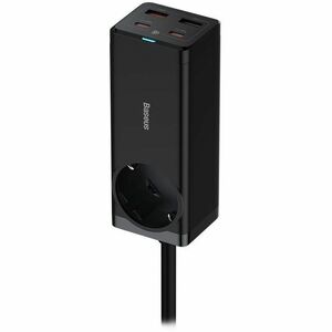 Ciabatta elettrica Baseus - 2 x USB tipo A, 2 x USB tipo C, 1 x alimentazione CA - 1,50 m Cord - 16 A Attuale - 120 V AC, 