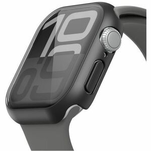 Belkin TemperedCurve 2-in-1 Screen Protector for Apple Watch Series 10 (42mm/black) Black - For OLED Apple Watch - Bump Re