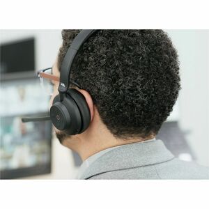 Cyber Acoustics Professional Wireless Headset With AI Noise Cancelation - Stereo - Wireless - Bluetooth - Over-the-head - 