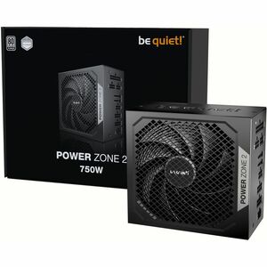 be quiet! Power Zone 2 BP006EU ATX 3.1 Modular Stromversorgung - 750 W - Intern - 120 V AC, 230 V AC Eingang - Aktiv PFC -