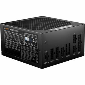 be quiet! Power Zone 2 BP008EU ATX 3.1 Modular Stromversorgung - 1 kW - Intern - 120 V AC, 230 V AC Eingang - Aktiv PFC - 