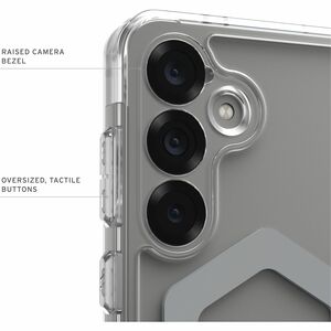 Urban Armor Gear Plyo Case for Samsung Galaxy S25+ Smartphone - Ice, Silver