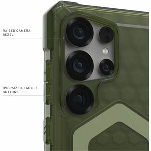 Urban Armor Gear Essential Armor Case for Samsung Galaxy S25 Ultra Smartphone - Olive Drab