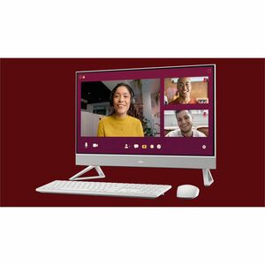 Dell 27 EC27250 All-in-One Computer - Intel Core 7 150U - 32 GB - 2 TB SSD - 68.6 cm (27") Full HD - Desktop - Pearl White