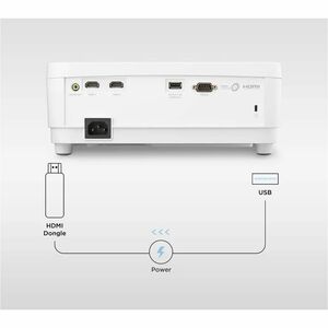 ViewSonic PX700HDH DLP 1080p Projector with 3700 Lumens, SuperColor, 1.1x Optical Zoom, 22000:1 Contrast Ratio, Dual HDMI,