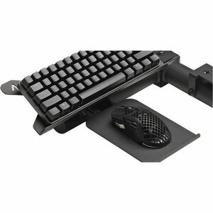 Next Level Racing Tastatur-/Mausfach - 152,4 mm Höhe x 327,7 mm Breite - Schwarz - Karbonstahl