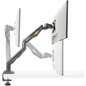 StarTech.com Mounting Arm for Monitor, Display - Black - Landscape/Portrait - TAA Compliant - Height Adjustable - 1 Displa