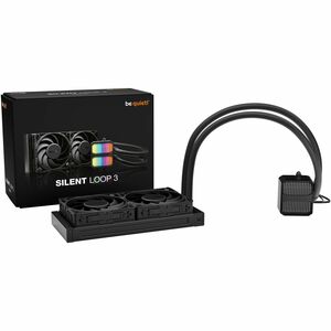Ventilateur be quiet! Silent Loop 3 BW024 - 2 x Fan(s) - 2500 trs/mn - Compatible Intel Socket: Socket LGA-1851, LGA-1700,