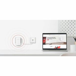 Range extender wireless Mercusys ME20 - Dual Band - Wi-Fi 5 - IEEE 802.11 a/b/g/n/ac - 750 Mbit/s - Bianco - 2,40 GHz, 5 G
