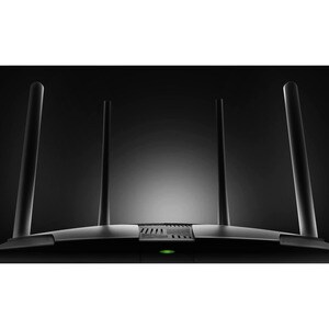 Router wireless Mercusys MR80X - Wi-Fi 6 - IEEE 802.11 a/b/g/n/ac/ax - Ethernet - Dual Band - 2,40 GHz ISM band - 5 GHz Ba
