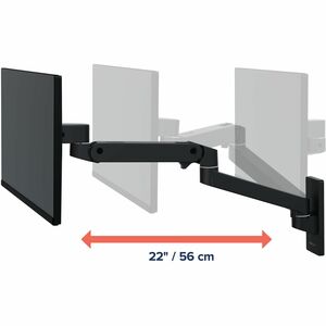 Ergotron Montagearm für Monitor, LCD-Display - Schwarz - Höhenverstellbar - 1 Unterstützte(r) Display(s)Bildschirmgröße: 8