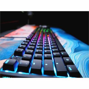 CHERRY XTRFY G80-3890 Gaming Keyboard - Full-size - Cable Connectivity - USB Type A Interface - RGB LED - Pan-Nordic - Bla