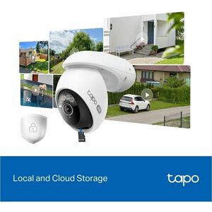 Tapo C560WS 8 Megapixel Outdoor 4K Network Camera - Colour - 1 - Infrared/Color Night Vision - H.264 - 3840 x 2160 - 4 mm 