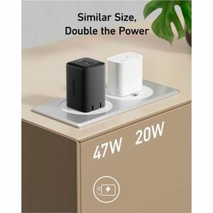 ANKER 523 Charger (Nano 3, 47W) - 47 W - Black Stone