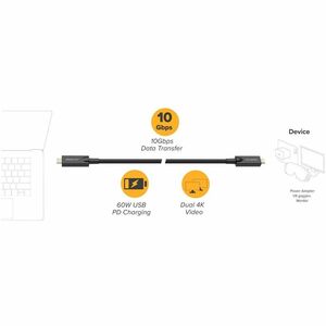 Alogic 5 m Hybrid-Glasfaserkabel Video-/Datenübertragungskabel - 1 - Cable for Computer, POS-Gerät, Digital Signage, Inter