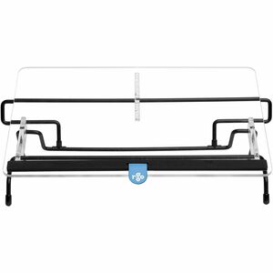 R-Go Dokument Dokumentenhalter - Unterstützung 297 mm x 420 mm Medien - 105 mm x 315 mm x - Acryl, Stahl - Schwarz - 5 kg 