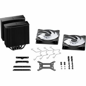 be quiet! Pure Rock Pro 3 LX BK043 Cooling Fan - 120 mm Maximum Fan Diameter - 6 x Heat Pipe(s) - Rifle Bearing - Compatib