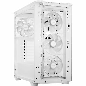 be quiet! Pure Base 501 Computergehäuse - ATX, Micro ATX, Mini ITX Unterstützte Motherboards - Gehärtetes Glas, Stahl, Acr