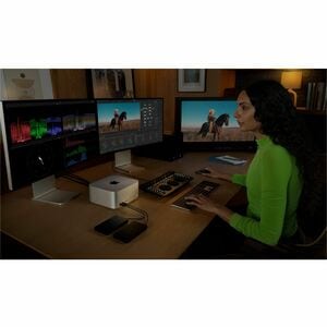 Desktop Computer Apple Mac Studio MU963T/A - Apple M4 Max - 36 GB - 512 GB SSD - Argento - Apple M4 Max Chip - macOS Sequo