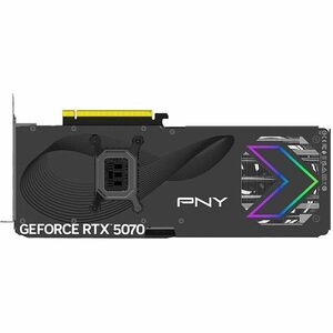 PNY NVIDIA GeForce RTX 5070 Grafikkarte - 12 GB GDDR7 - Gesamthöhe - 7680 x 4320 - 2,33 GHz Core - 2,69 GHz Boost-Taktfreq