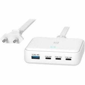 Tucano 100 W AC Adapter - Universal Adapter - 1 USB - 3 USB Type-C - For iPhone, iPad Pro, MacBook Pro - Europe - 1.50 m C