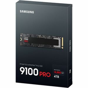 SSD Samsung 9100 PRO MZ-VAP4T0BW - M.2 2280 Interne - 4 To - PCI Express NVMe (PCI Express NVMe 5.0 x4) - Ordinateur de bu