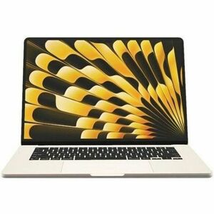 Apple MacBook Air MW1J3ZP/A 38.9 cm (15.3") Notebook - Apple M4 - 16 GB - 256 GB SSD - English (US) Keyboard - Starlight -