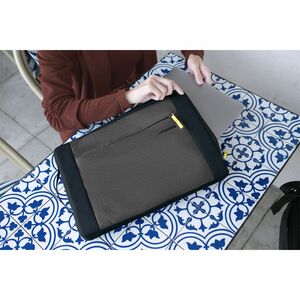 STM Goods Kin Carrying Case (Sleeve) for 33 cm (13") to 35.6 cm (14") Apple MacBook Pro - Black Slate - Shock Absorbing - 