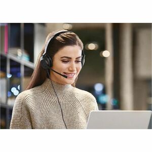 Jabra Evolve2 30 SE Com fios Na orelha, Headset Estéreo Fone de ouvido - Microsoft Teams Certification - Binaural - Supra-