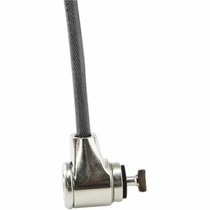 base xx Kabelschloss Für Notebook, Projektor, Monitor, Drucker - 1,50 m Kabel - Patentiertes T-Stahl-Schloss - Anthrazit -