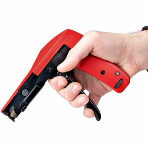 StarTech.com Cable Tie Installation Tool - TAA Compliant - 154.9 mm Length - Black, Red - S45C Steel, Aluminium Alloy, Alu