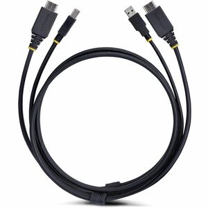 StarTech.com 10ft (3m) HDMI and USB 5Gbps KVM Cable, Up to 4K 60Hz, HDMI 2.0 and USB Combo Cable for KVM Switch - KVM cabl
