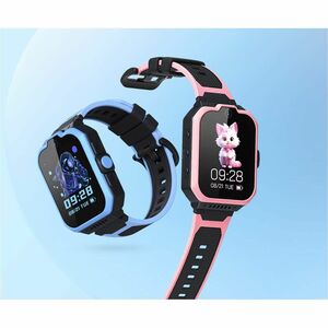 ZTE Watch K1 Pro Smartwatch - Blau Body Color - Silikon Band Material - Wireless LAN - 4G - LTE - Kamera - 4,6 cm (1,8 Zol