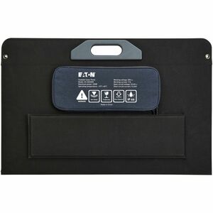 Eaton 220W Foldable Portable Solar Panel for Portable Power Stations - Portable - Black