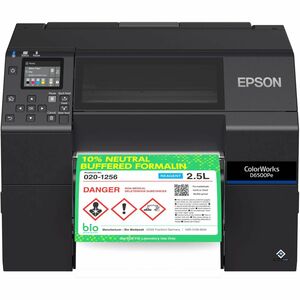 Stampante a trasferimento termico Epson ColorWorks D6500Pe - Colore - Nero - Etichetta stampabile - 212 mm (8,35") Larghez