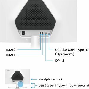 BenQ MOBIUZ EX271 27" Class Full HD Gaming LED Monitor - 16:9 - 68.6 cm (27") Viewable - In-plane Switching (IPS) Technolo