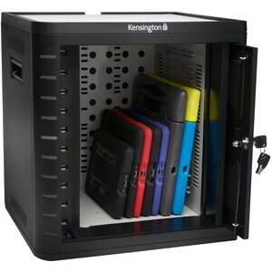 Kensington Charge & Sync Cabinet - Up to 25.4 cm (10") Screen Support - 42.9 cm Height x 39.9 cm Width x 35.1 cm Depth - B