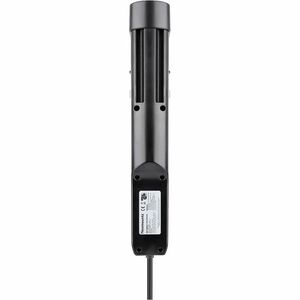 Neomounts VOLT DS22-840BL6 Power Outlet - 3 x Power Receptacles - 230 V AC Clamp Mount, Desktop, Under Table - Black - Pla