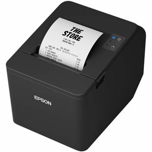 Epson TM-T20IV (101) POS System, Hospitality Direct Thermal Printer - Monochrome - Receipt Print - USB - Serial - UK - Wit