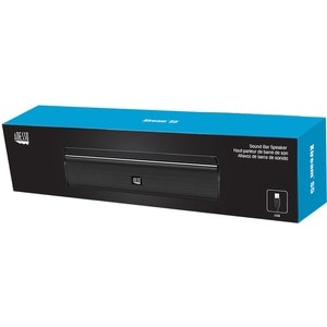 Adesso Xtream S5 2.0 Portable Sound Bar Speaker - 10 W RMS - Black - 160 Hz to 18 kHz - USB - 1
