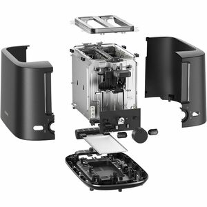 Xiaomi XMTSJ01FD Toaster - 930 W - Black