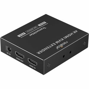 Rocstor TrueReach Video Extender Transmitter/Receiver - 196.85 ft Range - 2 x Network (RJ-45) - 3 x USB - 1 x HDMI In - 2 