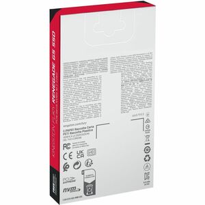 Kingston FURY Renegade G5 4 TB Solid State Drive - M.2 2280 Internal - PCI Express NVMe (PCI Express NVMe 5.0 x4) - Deskto